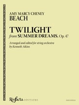 Twilight Orchestra sheet music cover